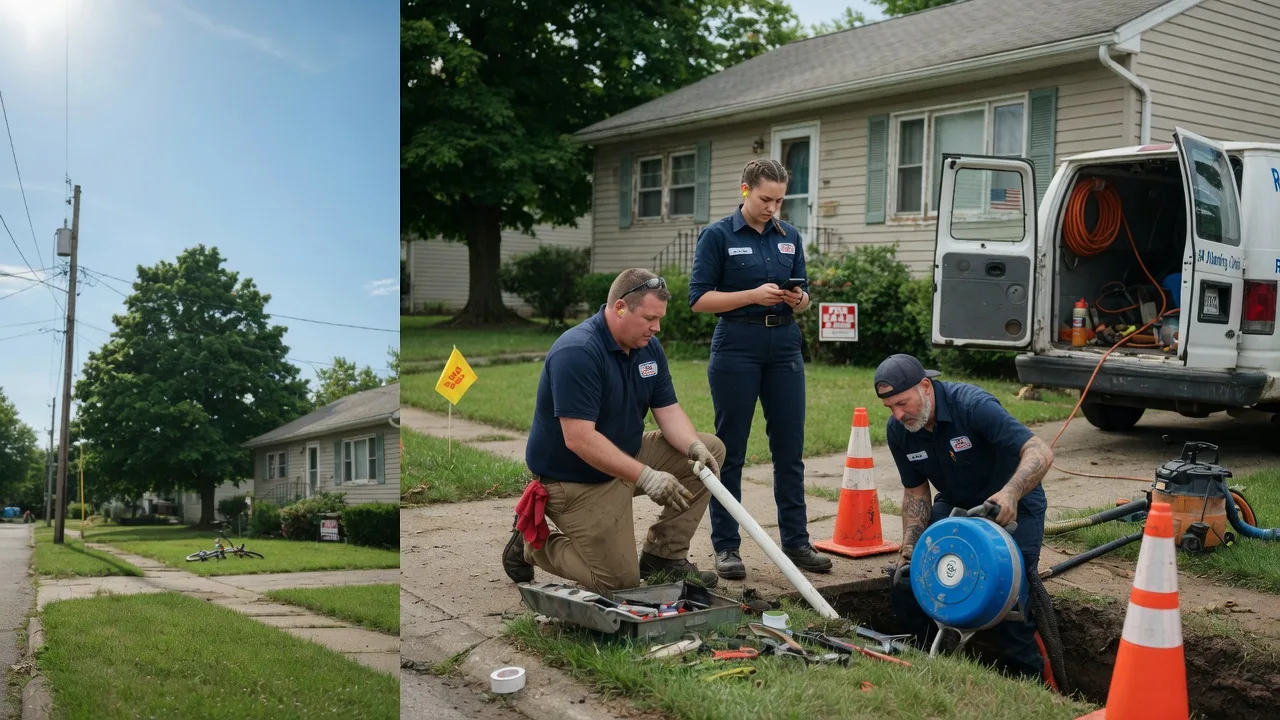 Sewer Line Repair in Feeding Hills, MA near me